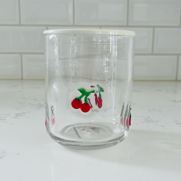 Anthropologie Cherry 🍒 Icon Drinking Glass - Picture 4 of 12